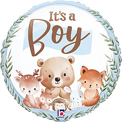 FOIL 18'' ΖΩΑΚΙΑ ΔΑΣΟΥΣ IT'S A BOY