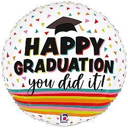 FOIL 18'' HAPPY GRADUATION CONFETTI