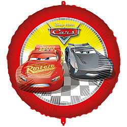 FOIL 18'' ROUND CARS RACERS