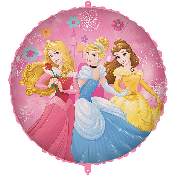 FOIL 18'' ROUND DISNEY PRINCESS