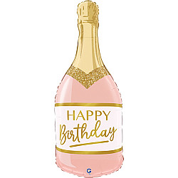 FOIL S/S ΡΟΖ BIRTHDAY ΜΠΟΥΚΑΛΙ