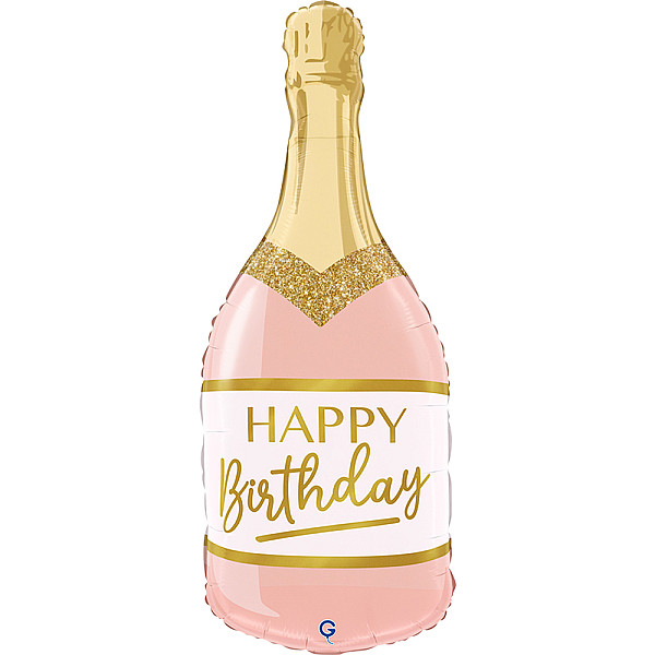 FOIL S/S ΡΟΖ BIRTHDAY ΜΠΟΥΚΑΛΙ