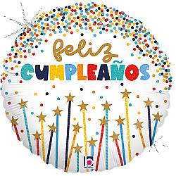  FOIL 18'' FELIZ CUMPLEANOS