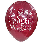  LATEX 12'' ΤΥΠΩΜΕΝO CONGRATS 25TEM