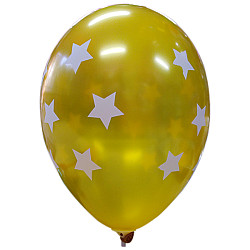 LATEX 12'' ΑΣΤΕΡΙΑ  ΤΥΠΩΜΕΝΟ 25ΤΕΜ